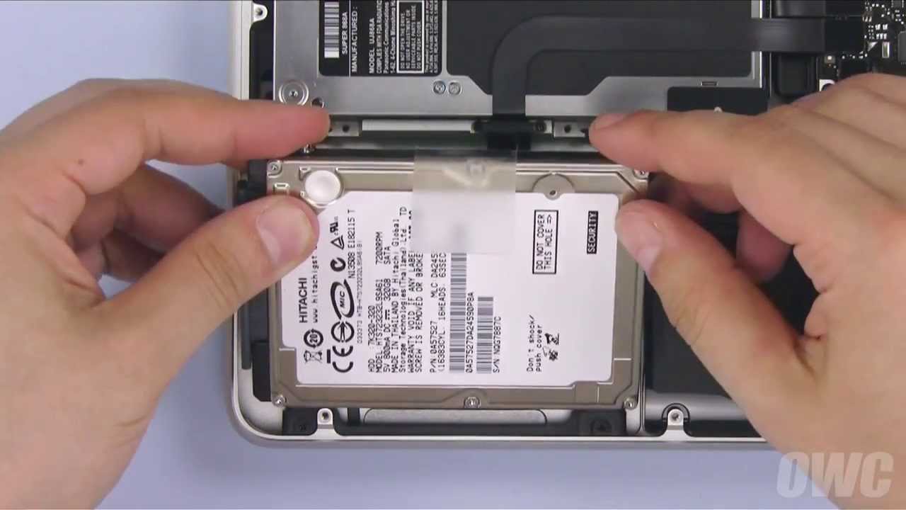 Change hard drive macbook pro mid 2010