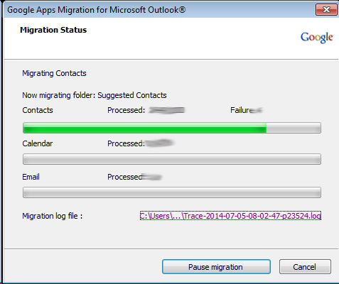 Microsoft outlook migration tool